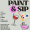 paint and sip flyer